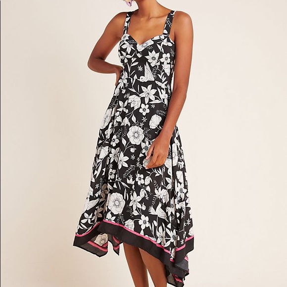 Anthropologie Maeve Vivienne Maxi Dress Size 0 - Picture 6 of 10